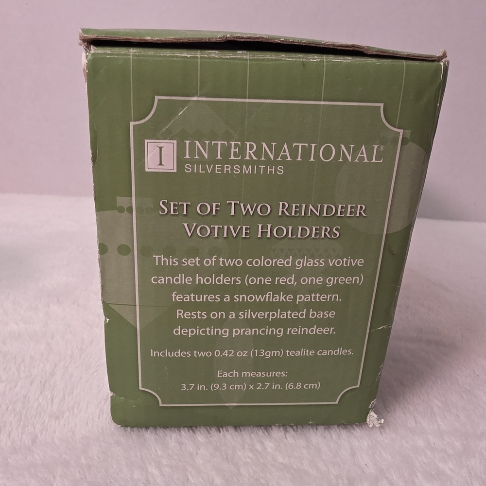 International Silversmiths Holiday Votive‎ Holder - Picture 13 of 16